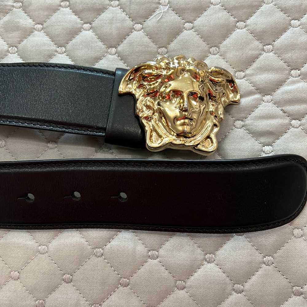 Versace Medusa belt size 38